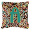 thumbnail image 2 of Carolines Treasures CJ2013-TPW1818 Letter T Retro Tribal Alphabet Initial Canvas Fabric Decorative Pillow  18H x18W, 2 of 4