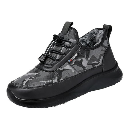 

dmqupv Sneaker Mens Size 11 Fashion Autumn And Winter Men Sports Shoes Flat Non Slip Camouflage Y-3 Men s Sneaker Technicalsportshoe Grey 10.5