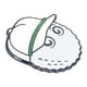 thumbnail image 4 of Clips para sombrero de golf, imán de aleación de zinc, clip para sombrero de golf, marcador de pelota de golf desmontable para club de campo de golf, blanco, 4 of 5