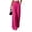 Hot Pink, variant on Women's Lounge Pants Elastic High Waisted Wide Leg Full Length Pant Button Decorated Color Blocking Baggy Casual Stretchy Pants with Pockets Black S
