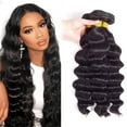 thumbnail image 1 of Royal Impression 12A paquetes de onda suelta cabello humano 20 "" 20 "" 20" 300G 100% sin procesar cabello virgen brasileño suelto onda profunda paquetes de tejido de cabello humano color natural, 1 of 1