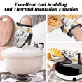 thumbnail image 7 of Pofeuu Colorful Poodle Dog Print Thickened Mini Silicone Oven Mitts Heat Resistant, Rubber Oven Mitt Gloves, Finger Pinch Grips, Pot Holder, Silicone Potholder, 7 of 7