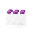 thumbnail image 4 of 8 oz. Plastic Bottles with Purple Tamper Evident Caps, 6-pack, 4 of 4