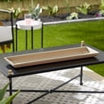 thumbnail image 2 of HC Companies Farmhouse Venetian 30 Inch Rectangular Flower Box Saucer, Sandstone, 2 of 10