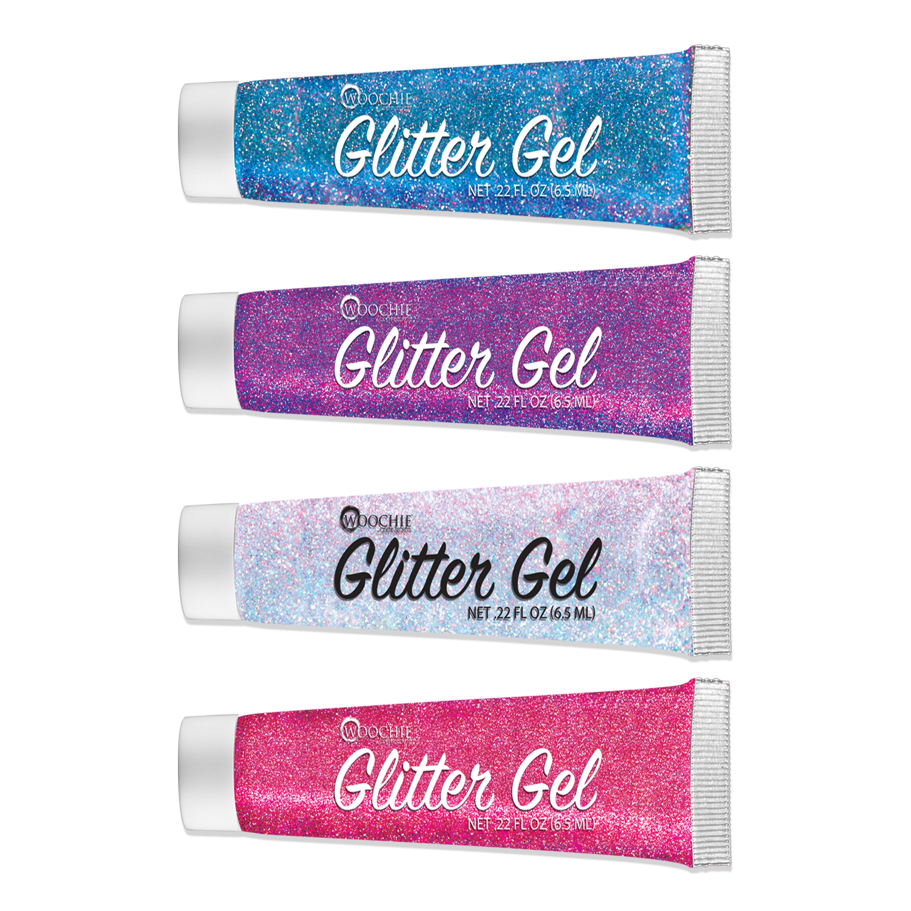 Uptown Ghouls Glitter Gel 4-Pack Halloween Makeup by Woochie