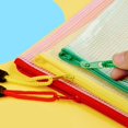 thumbnail image 2 of A4 Document Pouch, 5pcs Zipper Bag for Document Storage and Other Purposes, Versailles, 2 of 5