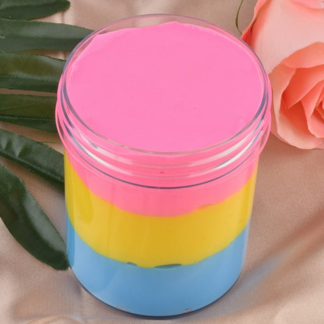 HUASHENG Fluffy Cloud Slime Scented Therapeutic Putty Cotton Candy Slime Supplies Stress