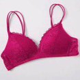 thumbnail image 2 of Sujetador de mujer Hollow Sexy Bralette Ropa interior inalámbrica transpirable, Rojo, 32 / 70AB Noticed AP001128-05, 2 of 7