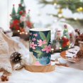 thumbnail image 2 of Yayeee Flameless Candles with Remote Flickering Battery Operated Multi Color Changing, Green Floral, 2 of 7