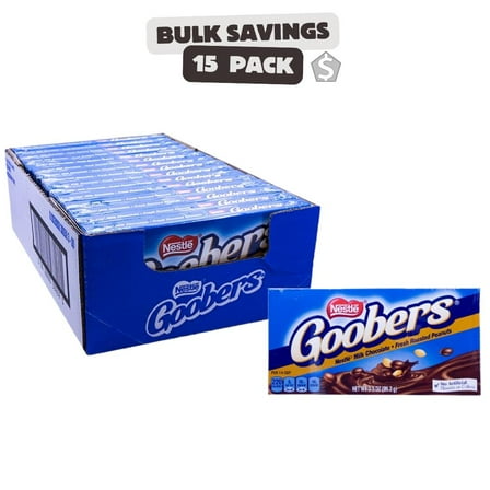 Goobers Chocolate Covered Peanuts - 3.5-oz. , 15/case