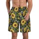 thumbnail image 1 of Fotbe Sunflowers Trajes de Baño Estampados para Hombre, Shorts de Verano de Secado Rápido, Ropa de Playa, Bañadores-Medium, 1 of 6