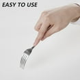 thumbnail image 3 of Dinner Forks,Set of 12 Stainless Steel Forks,Flatware Forks,Mirror Finish & Dishwasher Safe,for Home,Kitchen or Restaurantstyle:style1;, 3 of 4