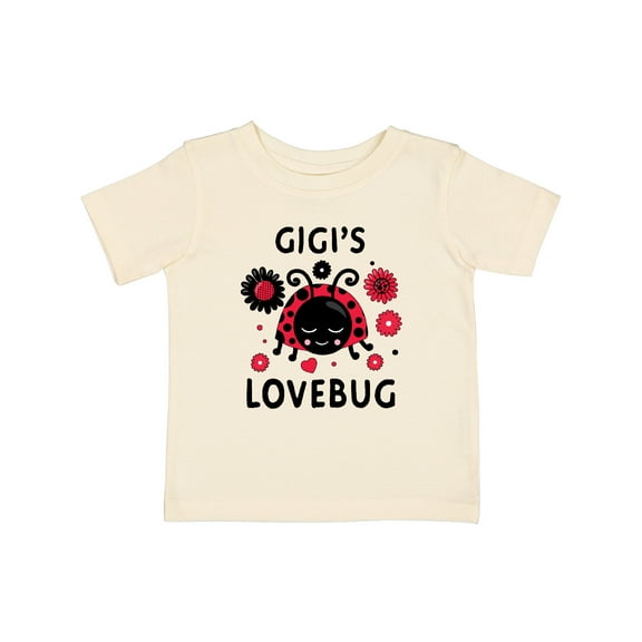 Inktastic Valentine's Day Gigi's Lovebug Boys or Girls Baby T-Shirt