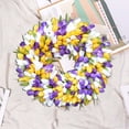 thumbnail image 1 of Aqestyerly Printemps Uropean-Style Simulation Guirlande Rotin Fleur Ornement Simulation Couronne, 1 of 6