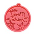 thumbnail image 4 of Christmas Keychain Silicone Mold with Hole Keyring Pendant Handmade Mold, 4 of 5