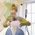 thumbnail image 3 of ORDDIART 2Pcs Heat Resistant Garment Steamer Mitts for Home and Dormitory Use with Convenient Ring Design, 3 of 4