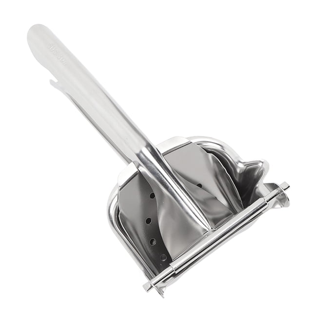 Exprimidor manual Jadeshay Exprimidor de cítricos Acero inoxidable 304 Plata