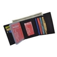 thumbnail image 6 of Genuine Leather Trifold ID Credit Card Holder Wallet Mens 3555 CF, 6 of 41