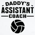 thumbnail image 2 of CafePress - Daddys Assistant Volleyball Coach Body Suit - Long Sleeve Cotton Baby Bodysuit, 2 of 4