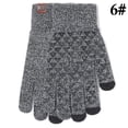 thumbnail image 2 of Gants d'Hiver Mode Doux Unisexes Gants de Textos Gants à Écran Tactile pour Cyclisme, 2 of 10
