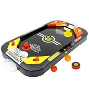 1Pc Table Ice Hockey Mini Table Games Hockey Competition for Two Educational Plaything (Black)