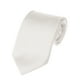 Cravate XL Extra Longue pour Hommes, Blanc – image 1 sur 1