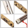 thumbnail image 3 of FRCOLOR Learning Flute Dizi Chinese Instrument Aged Rosewood Dizi F Key Practical Traditional Bawu, 3 of 4