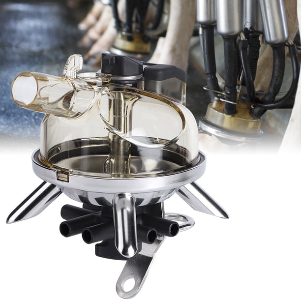 ANGGREK Milking Collector,Cow Milk Machine Accessory 300cc Milking Claw ...