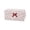 C, variant on Large Makeup Bag for Women, Floral Cosmetic Pouch with Bow Detail, Travel Toiletry Bag for Skincare & Beauty Essentials, Zippered Organizer for Vanity & Bathroom Countertop