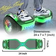 thumbnail image 5 of HOVERSTAR Hoverboard - Patinete Eléctrico para Niños, 6.5 Pulgadas y 9 mph, Todo Terreno con Autoequilibrio, Altavoz Bluetooth y Luces LED, Hasta 165 lbs (75 kg), 5 of 5