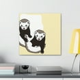 thumbnail image 3 of Ferret Minimalism Splendor - Canvas, 3 of 10