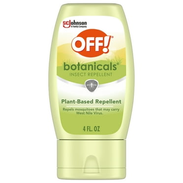 OFF! Botanicals Insect Repellent Lotion, Apply Bug Spray to Repel Mosquitoes for Up to 2 Hours, 4 oz