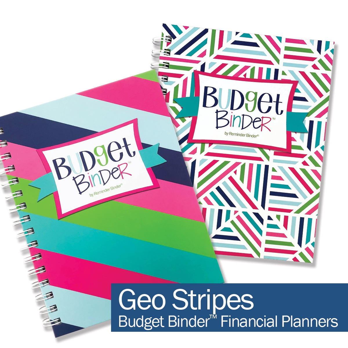 Budget Binder™ 2-Pack – Money Organizer, Expense Tracker & Bill Planner for Couples | 12-Month Undated Finance Journal with Stickers