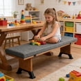 thumbnail image 4 of zhangmingg Long Padded Indoor Comfortable Rectangular Foam Seat for Kitchen Island Counter Home Dining Room, 4 of 5