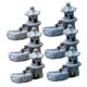 thumbnail image 1 of 6Pcs Tower Figurines Reliable Miniature Ornaments for Micro Landscape Decor Charming Garden Terrarium Accessories and Multipurpose Decoration, 1 of 5