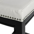 thumbnail image 2 of Tabouret de bar Warren blanc et noir, 2 of 8