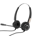 thumbnail image 2 of Xinyolin H500D 2.5mm/Dual 3.5mm/RJ9/USB Call Center Headset Noise Cancelling Headphone, 2 of 5