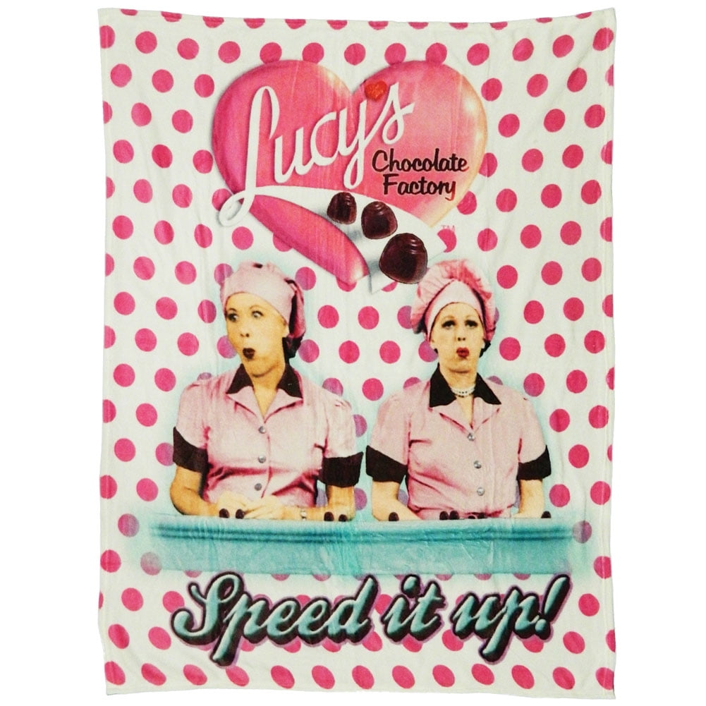 I Love Lucy Chocolate Factory Throw Blanket 50 X 60 Machine Washable Walmartcom Walmartcom I Love Lucy Chocolate Factory Throw Blanket 50 X 60 Machine Washable Walmartcom Walmartcom
