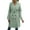 Green, variant on Women'S Double Breasted Long Sleeves Long Trench Coat Windproof Classic Lapel Slim Overcoat with Belt Army Green XL