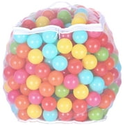 BalanceFrom Play Balls- 6 Bright Colors in Reusable and Durable Storage Mesh Bag with Zipper