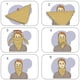 thumbnail image 4 of Bufanda táctica militar árabe para el desierto, gruesa, tipo keffiyeh, para mujeres y hombres, 4 of 5