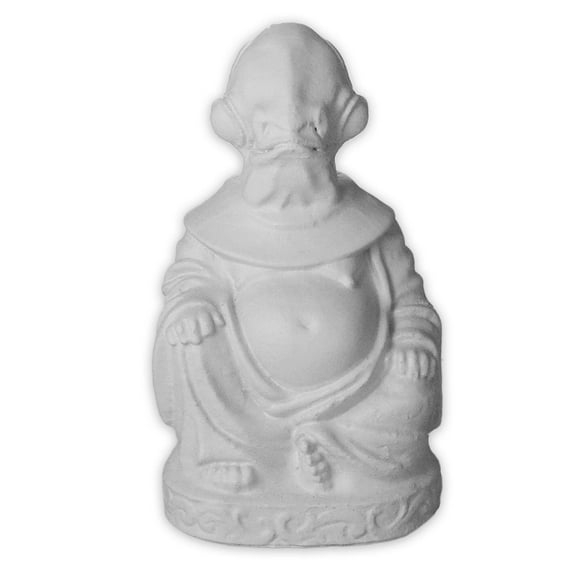Admiral Ackbar Buddha | Arctic White