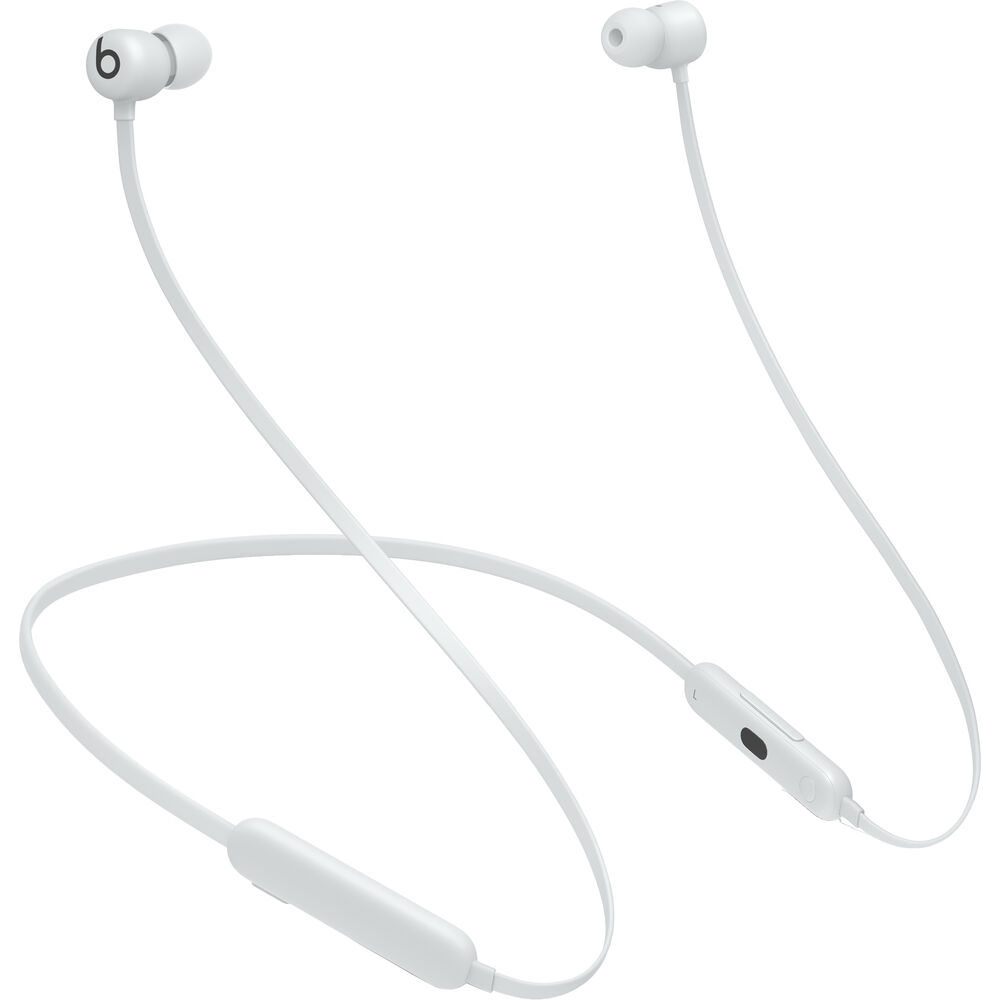 Beats Flex Wireless In-Ear Headphones (Gray) Bundle + Accessories