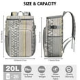 thumbnail image 3 of Vintage Fashion Backpack Cooler – Leak-Proof Insulated Bag with Rustic Tribal Patterns for Men and Women, Great for Office Lunch & Picnics, 3 of 6