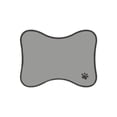 thumbnail image 1 of Grey Pet Feeding Mat Grey Non Slip Waterproof Dog Bowl Dining Mat Silicone Food Tray For Cats Dogs, 1 of 7