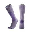 thumbnail image 2 of Penkiiy High Socks for Women Women's Outdoor Ski Socks In Autumn And Winter, Thickened Towel Bottom Warm Stockings, Climbing Stockings And Socks Purple Socks, 2 of 5