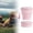 Pink, variant on Drongq Foldable Cup for Camping,Collapsible Cups for Traveling,Collapsible Cup,Portable Cup,Foldable Cup,Collapsible Cup with Lid,Silicone Drinking Cups,Silicone Collapsible Travel Cup
