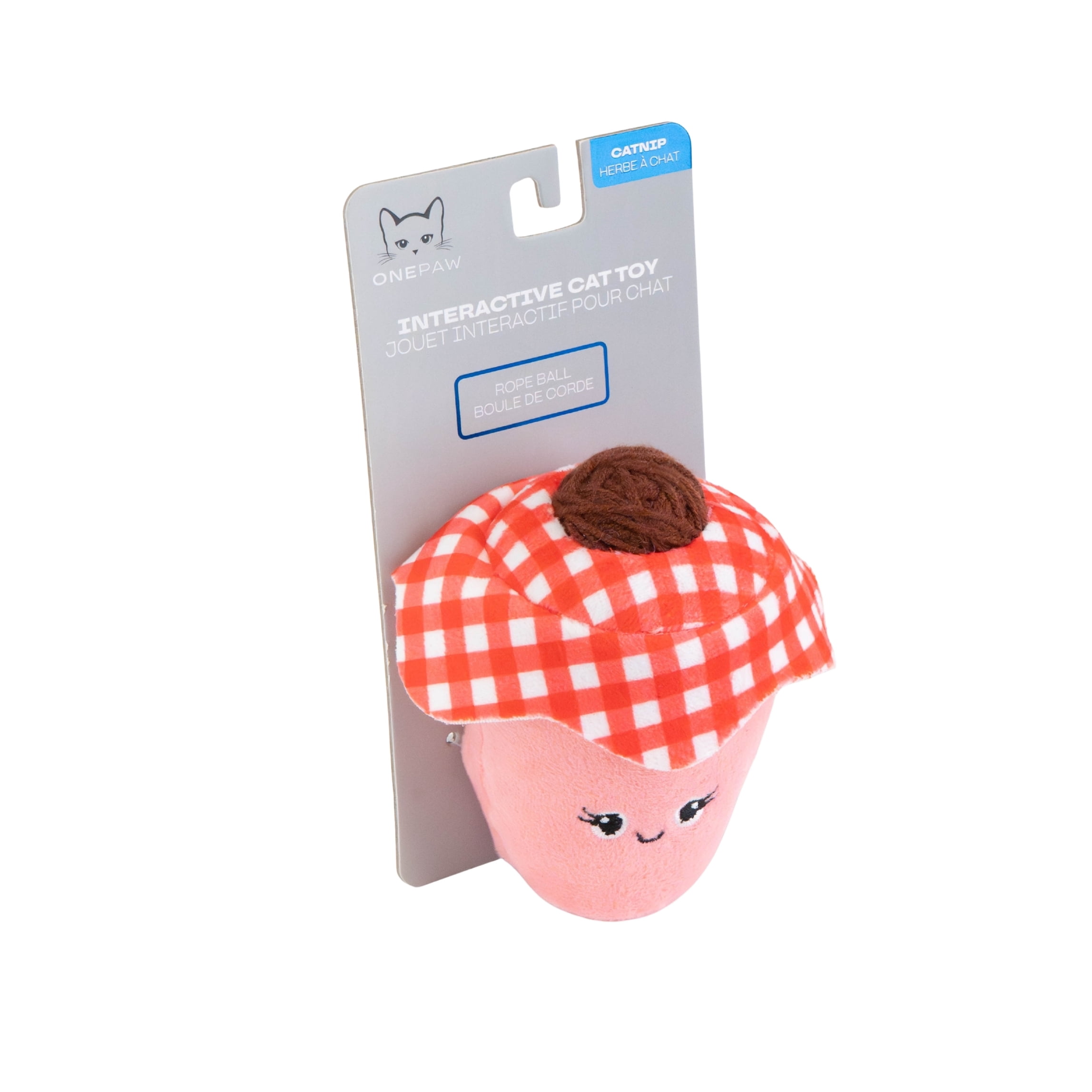One Paw, Jouet pour Chat en Forme de Confiture, Interactif et Amusant
