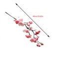 thumbnail image 3 of Luxcidy Artificial Plum Blossom Plants Flowers Indoor Decor, Fake Silk Plum Blossom,Faux Silk Cherry Blossom Branches for Wedding Office Party Hotel Home Decor (Pink), 3 of 3