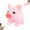 Pink, variant on Electric Pig Plush Realistic Toy, Animated Walking Piggy with Twitching Nose & Wagging Tail, Interactive Stuffed Animal Toy